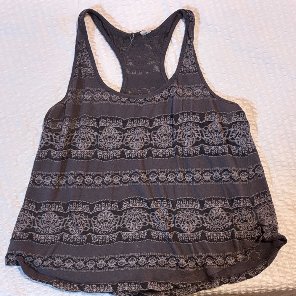 Bohemian See Through Tank